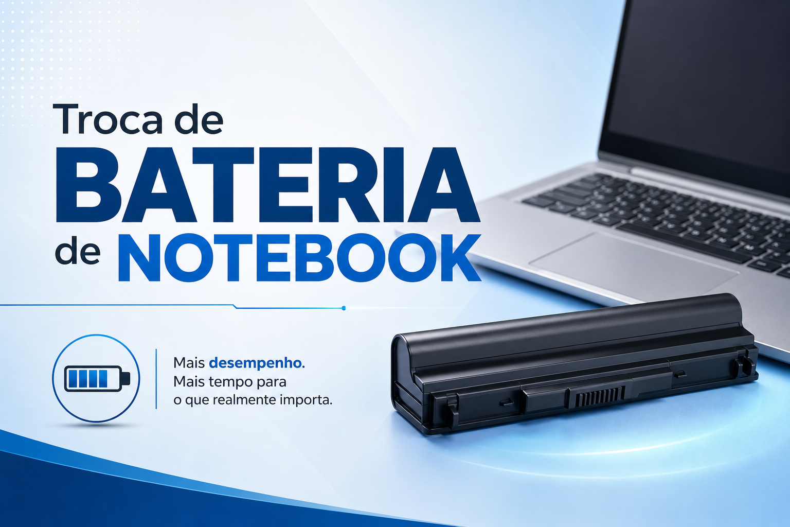 Troca de tela de notebook em Curitiba