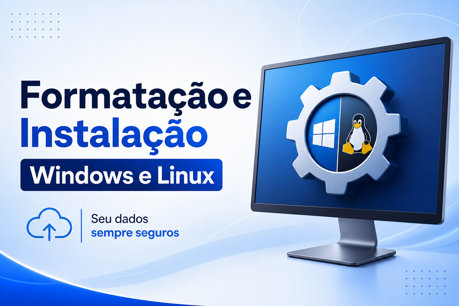 Técnico realizando reparo de notebook em Curitiba